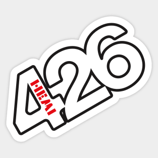 426 Hemi - Badge Design Sticker